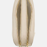 Borsa a Tracolla in Pvc Beige