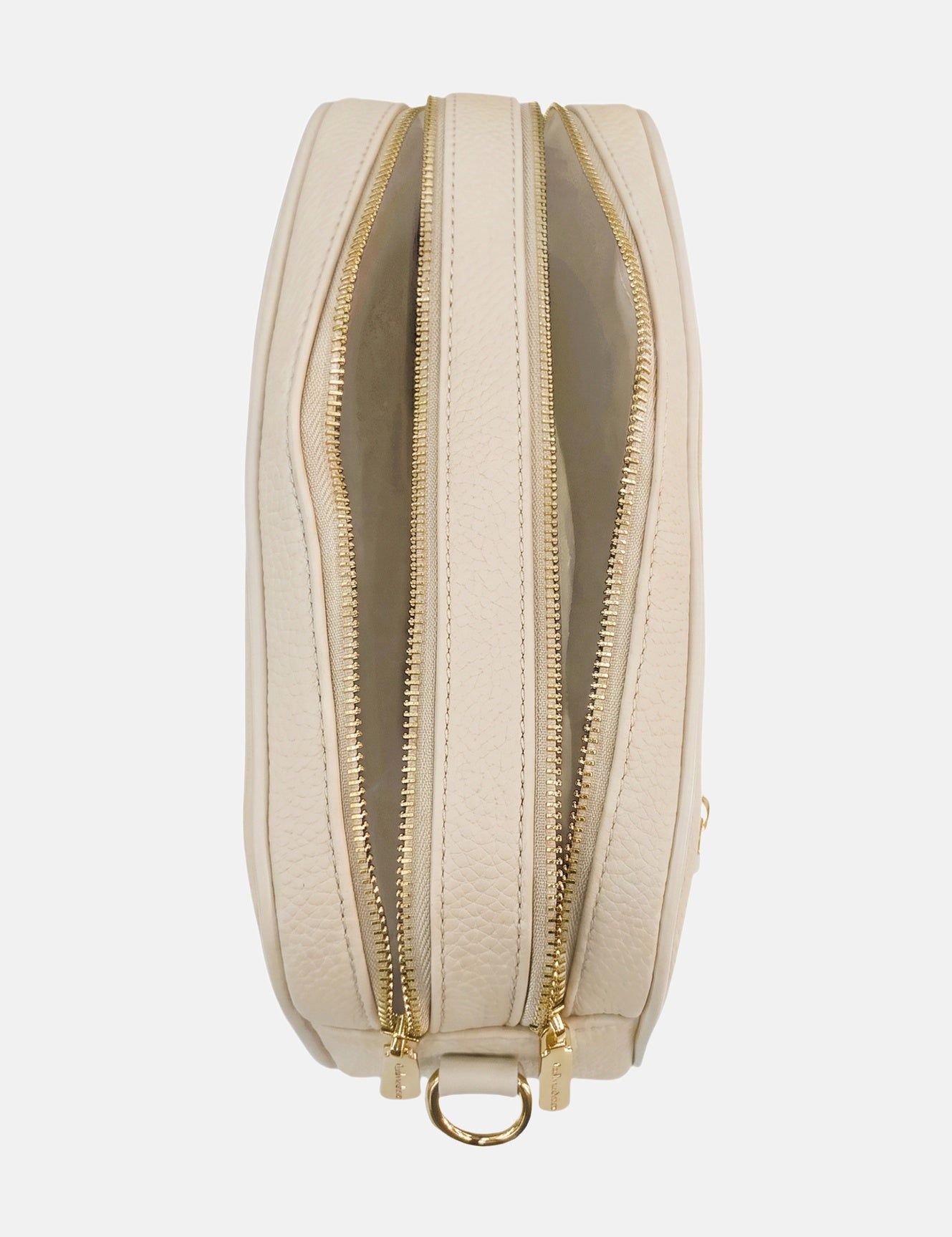 Borsa a Tracolla in Pvc Beige
