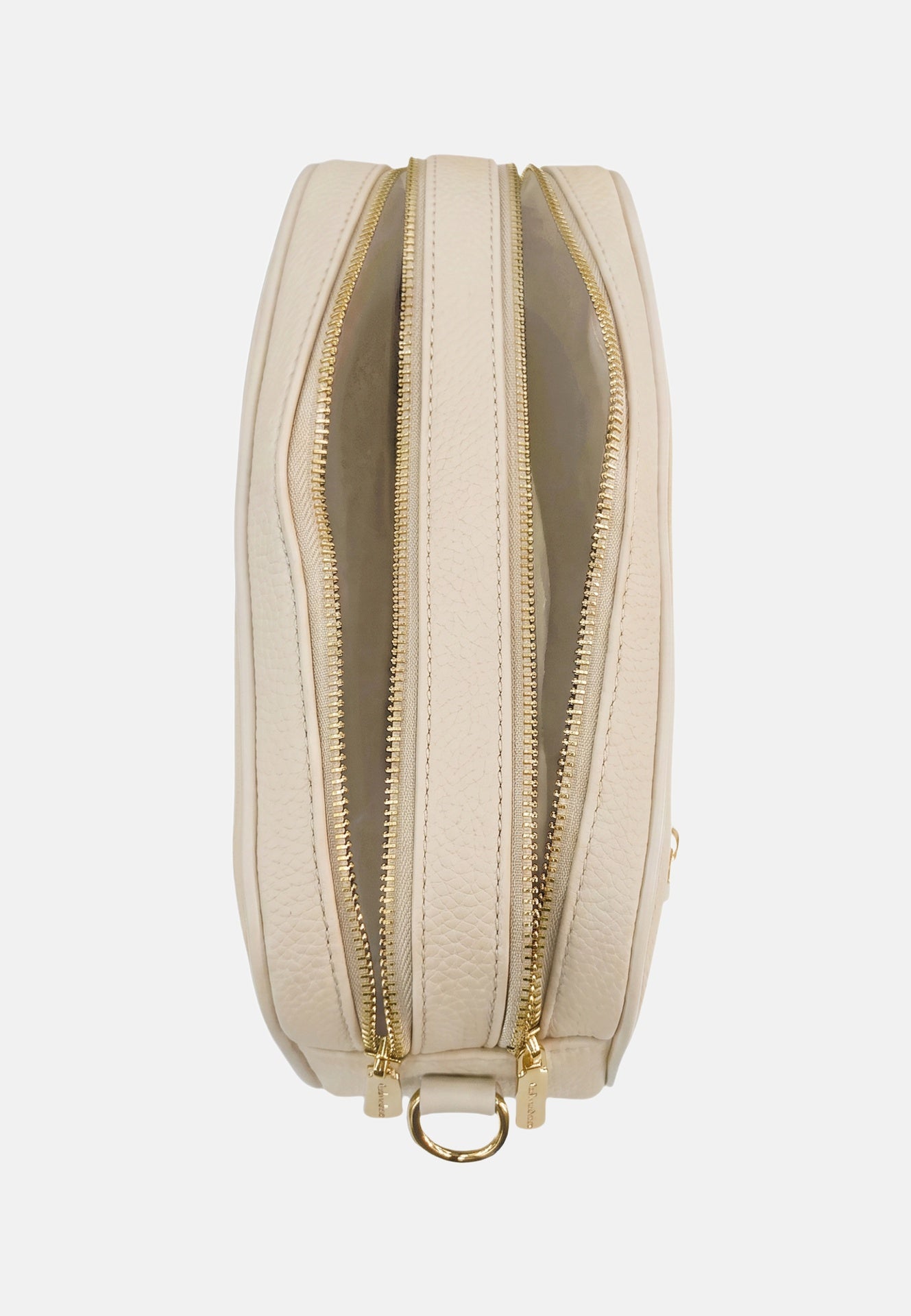 Borsa a Tracolla in Pvc Beige