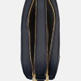 Borsa a Tracolla in Pvc Nero