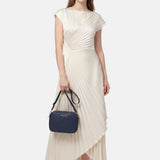 Borsa a Tracolla in Pvc Blu
