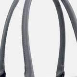 Borsa a Spalla in Pvc Grigio
