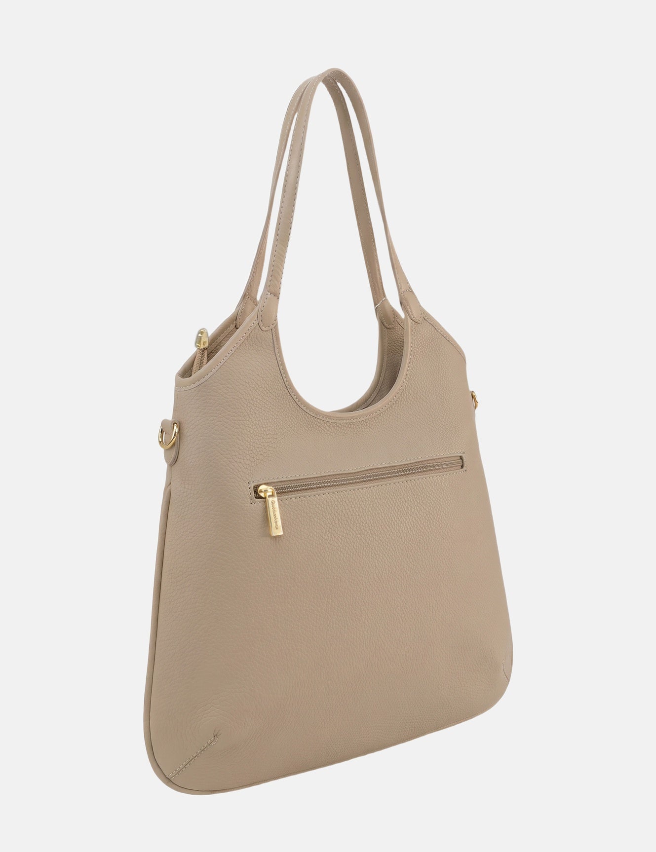 Borsa a Spalla in Pvc Verde Militare