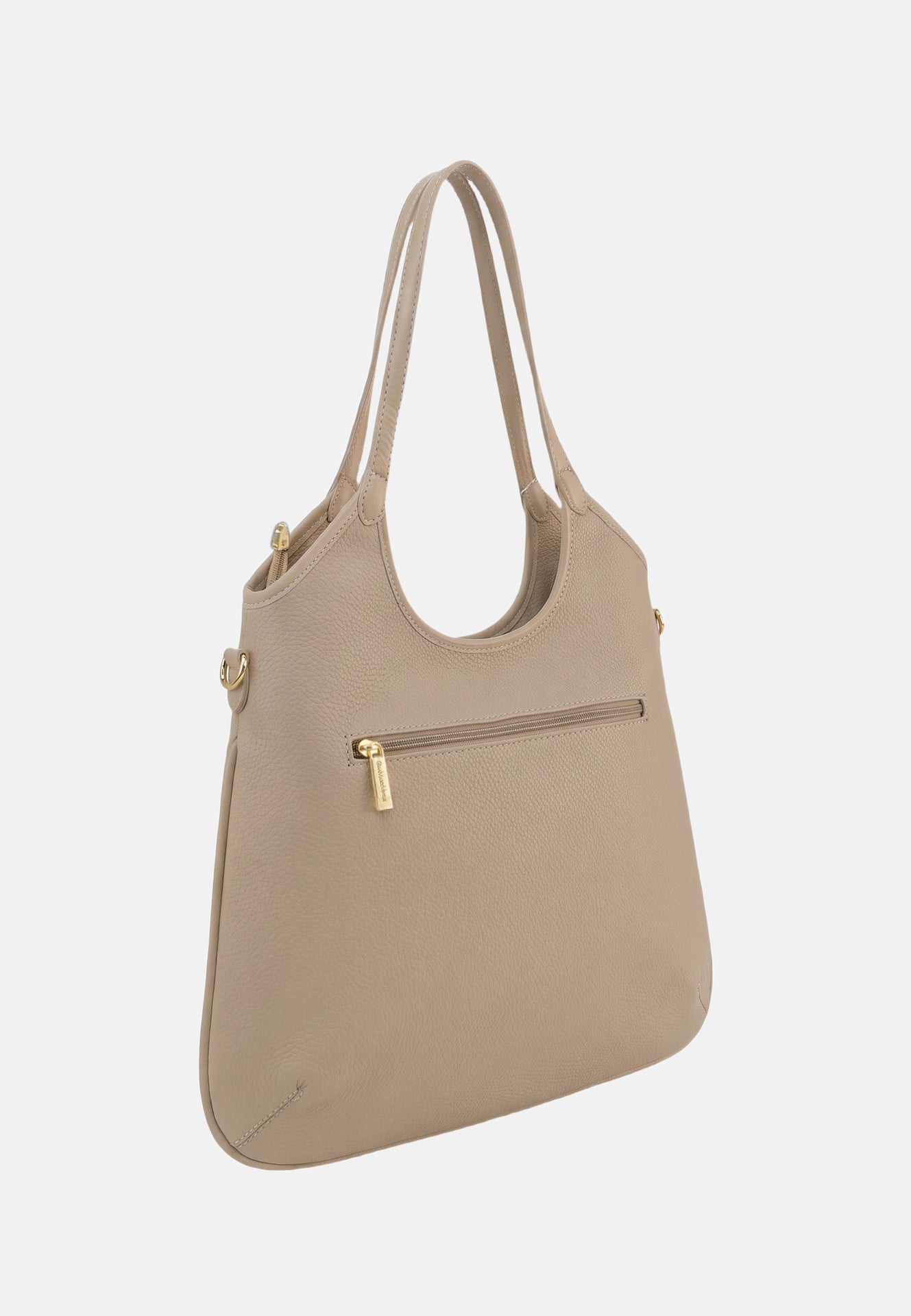 Borsa a Spalla in Pvc Verde Militare