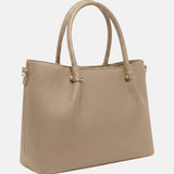 Borsa a Spalla in Pvc Verde Militare