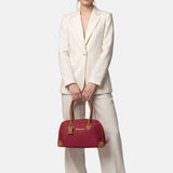 Borsa a Spalla in Pvc Rosso