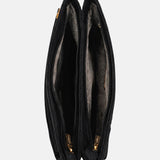 Borsa a Spalla in Pvc Nero