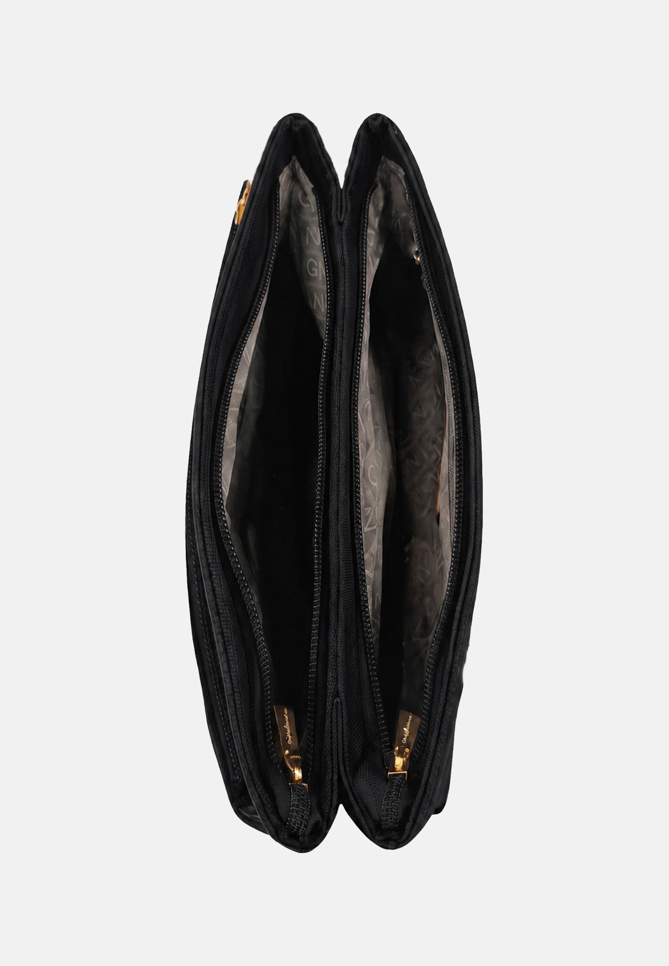 Borsa a Spalla in Pvc Nero