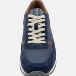 Sneakers Platform in Pelle Vegana Grigio