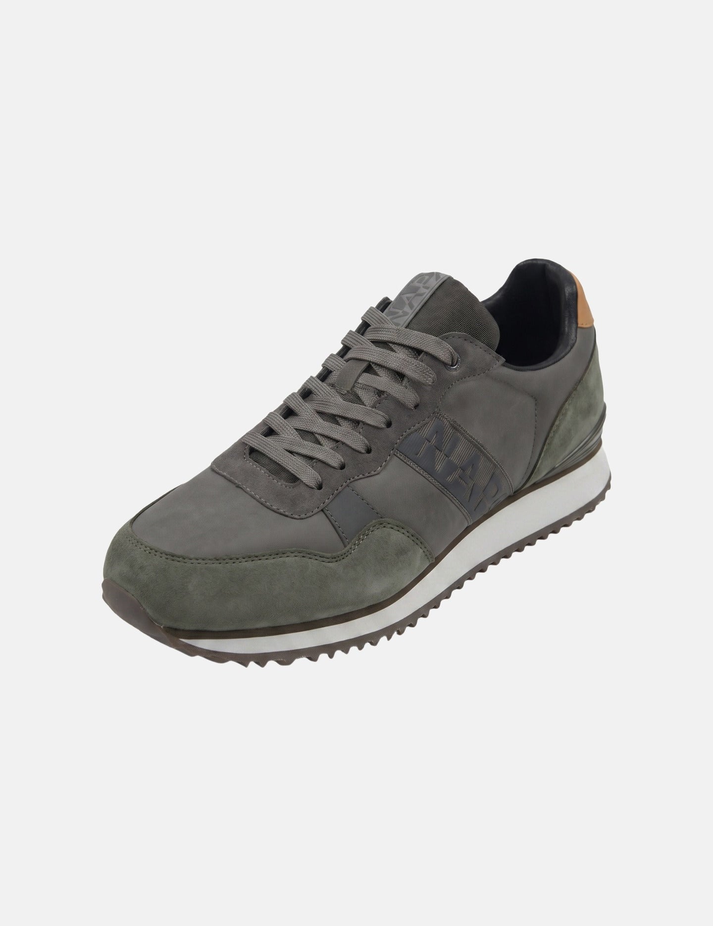Sneakers Platform in Pelle Vegana Nero