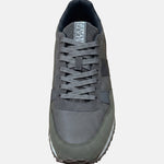 Sneakers Platform in Pelle Vegana Nero