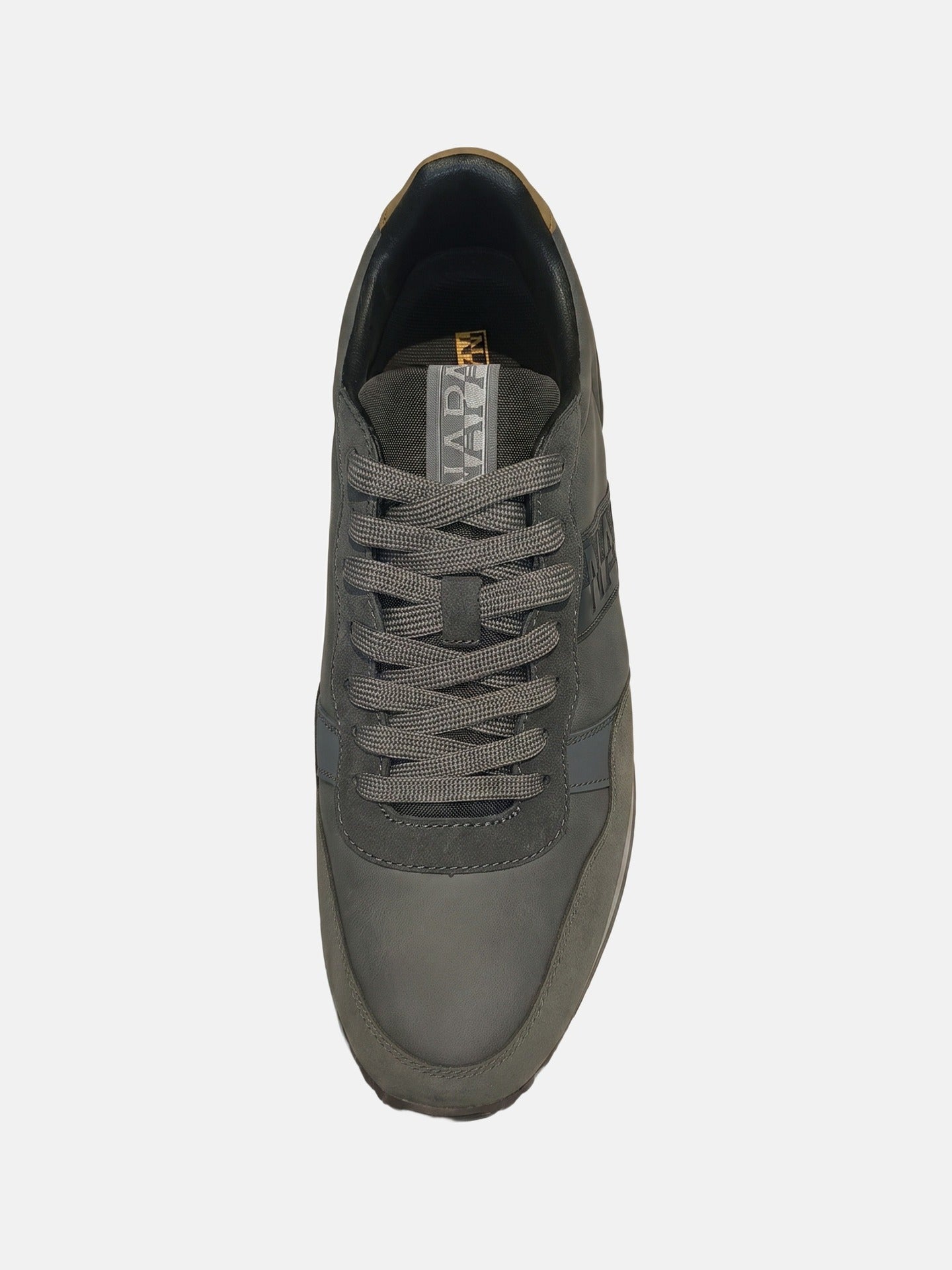 Sneakers Platform in Pelle Vegana Nero