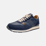 Sneakers Platform in Pelle Vegana Grigio
