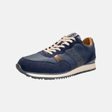 Sneakers Platform in Pelle Vegana Grigio