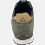 Sneakers Platform in Pelle Vegana Nero
