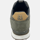 Sneakers Platform in Pelle Vegana Nero