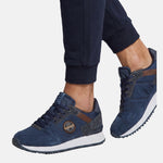 Sneakers Platform in 60% Polyurethane 40% Polyester Grigio