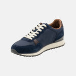 Sneakers Platform in Pelle Vegana Grigio