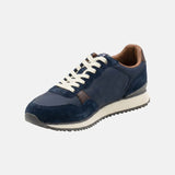 Sneakers Platform in Pelle Vegana Grigio