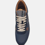 Sneakers Platform in Pelle Vegana Grigio