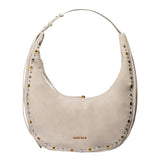 Borsa a Mano in Pelle Vegana Beige Scuro