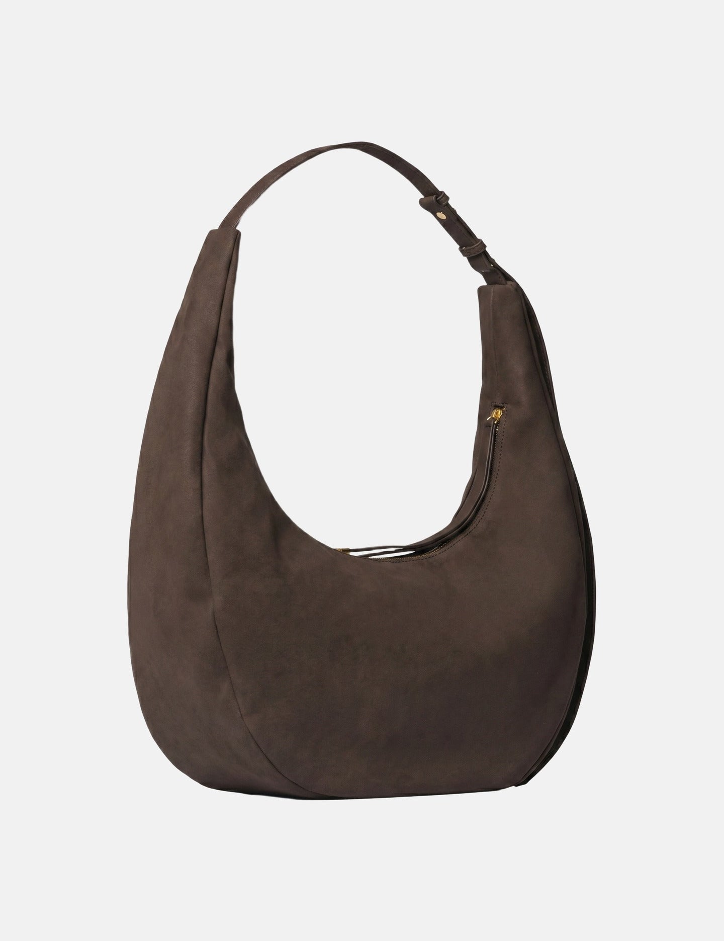 Borsa a Mano in Pelle Vegana Marrone