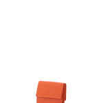 Portafoglio in Vera Pelle Arancione