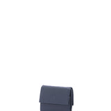 Portafoglio in Vera Pelle Blu