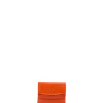 Portafoglio in Vera Pelle Arancione