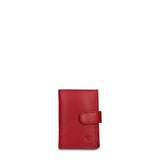 Portafoglio in Vera Pelle Rosso