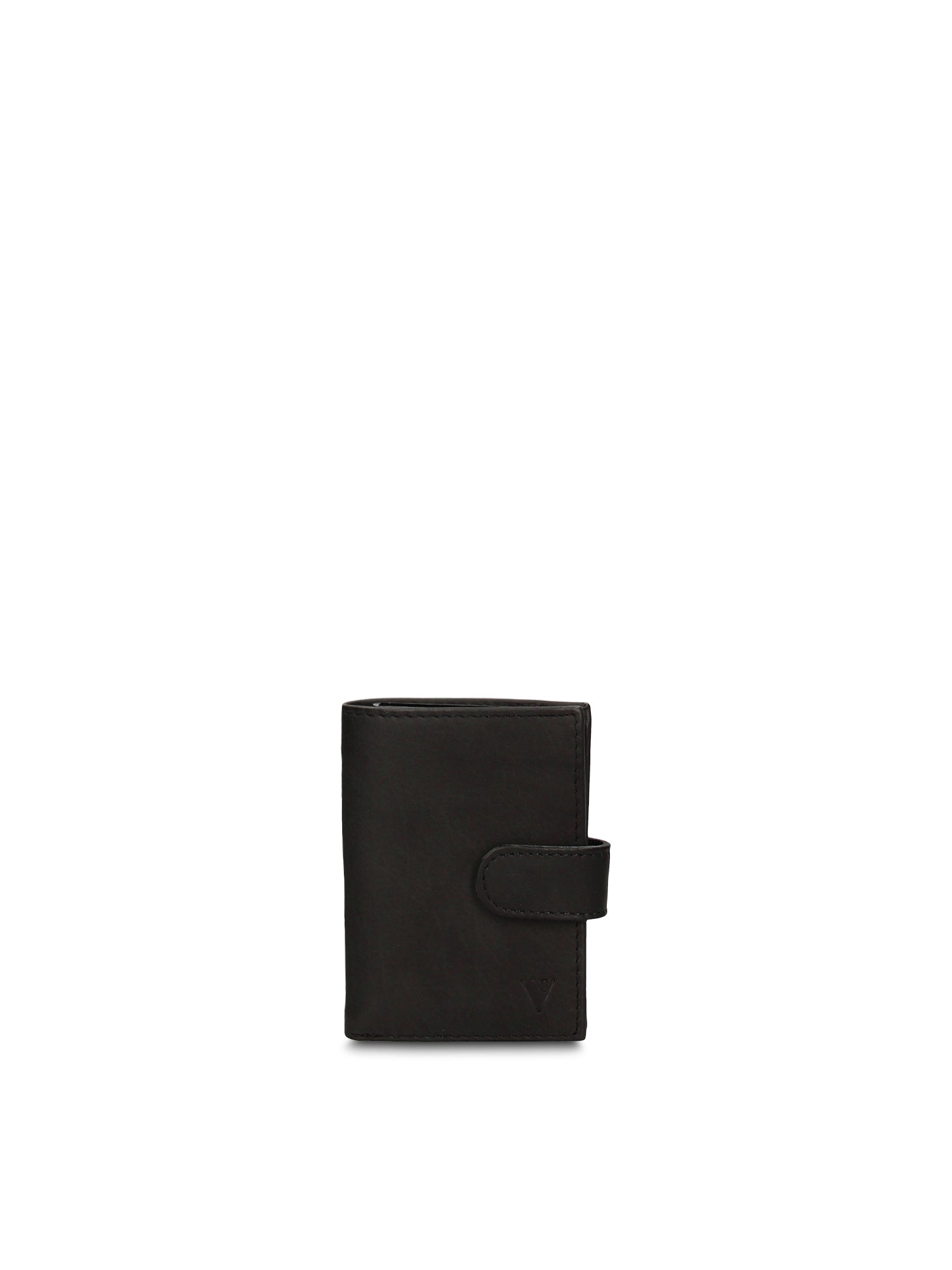 Portafoglio in Vera Pelle Nero