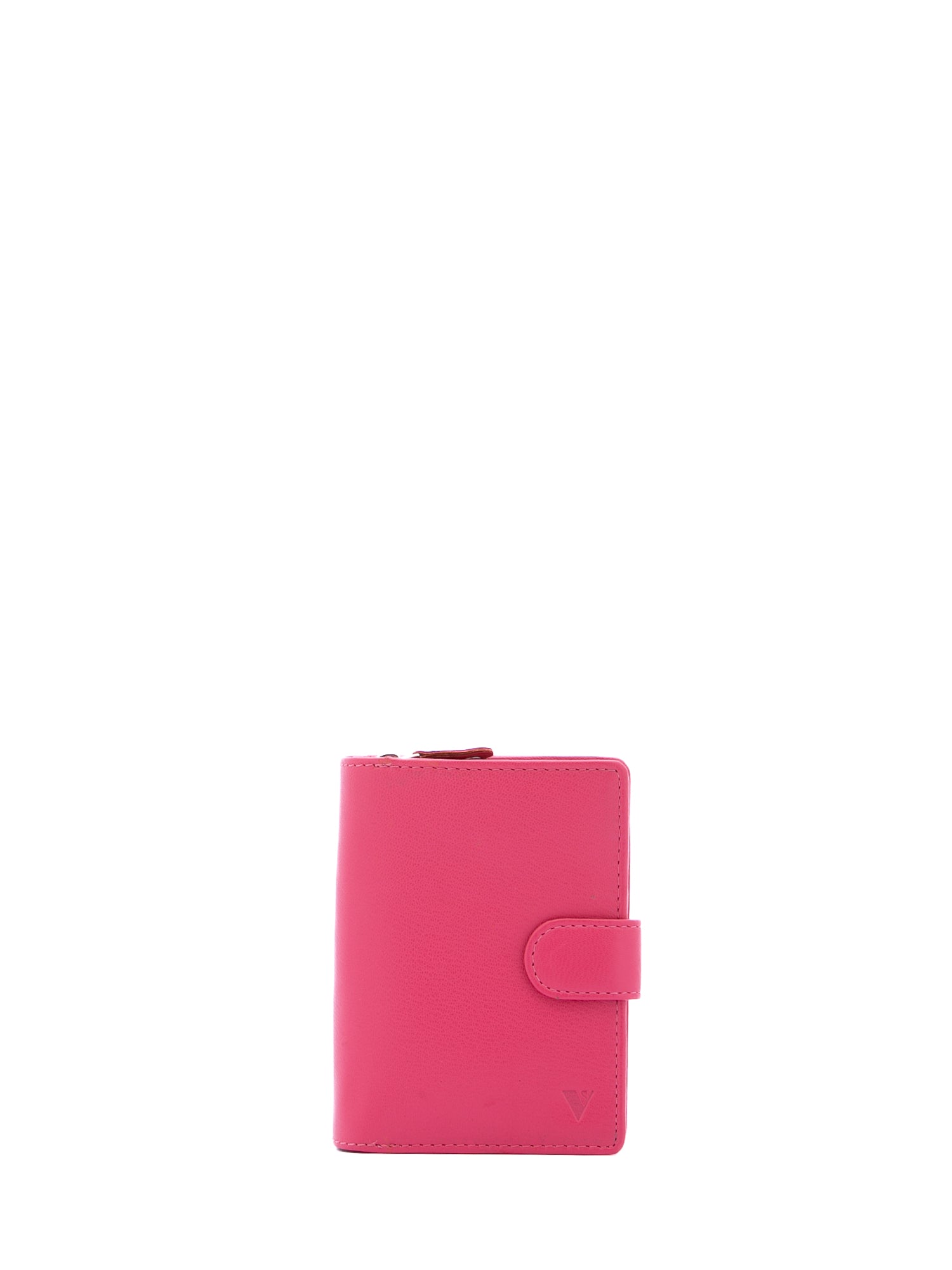 Portafoglio in Pelle Vegana Fucsia