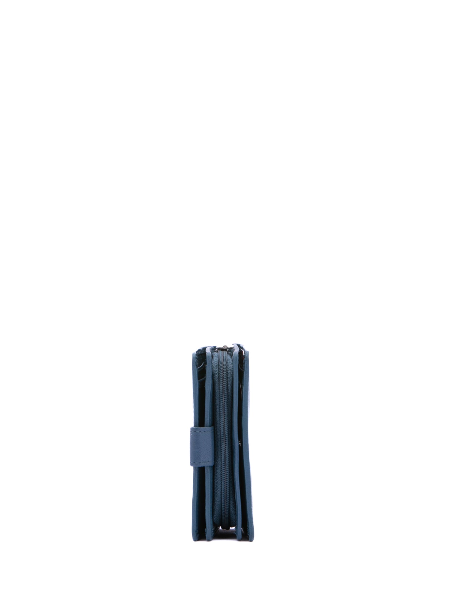 Portafoglio in Pelle Vegana Blu Jeans