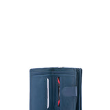Portafoglio in Pelle Vegana Blu Jeans