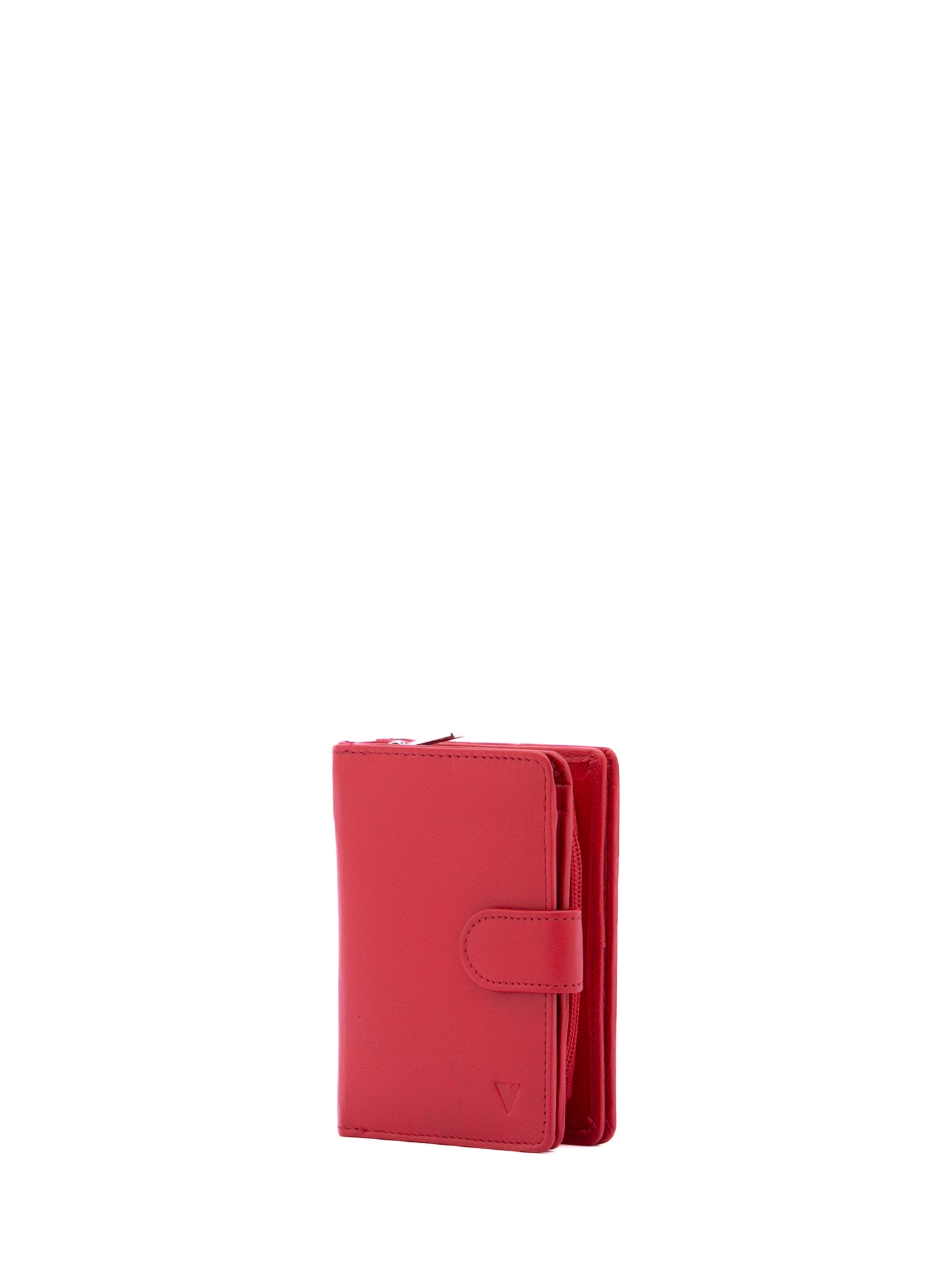 Portafoglio in Pelle Vegana Rosso