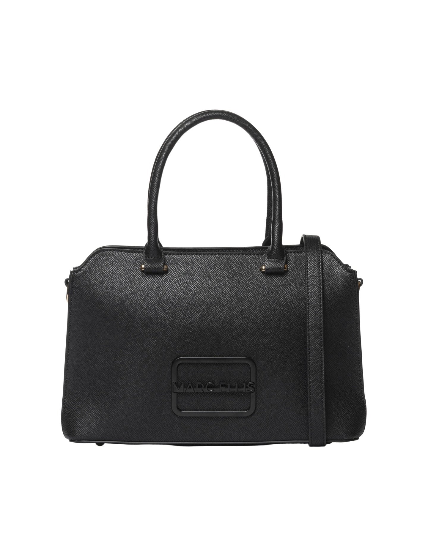 Borsa a Spalla in Pelle Vegana Nero
