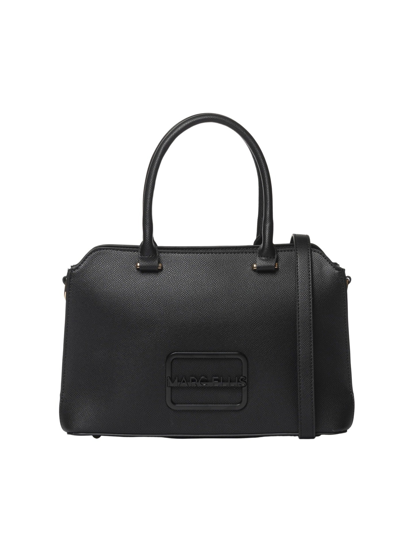 Borsa a Spalla in Pelle Vegana Nero