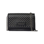 Borsa a Spalla in Pelle Vegana Nero