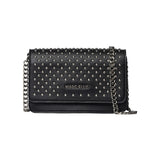 Borsa a Spalla in Pelle Vegana Nero