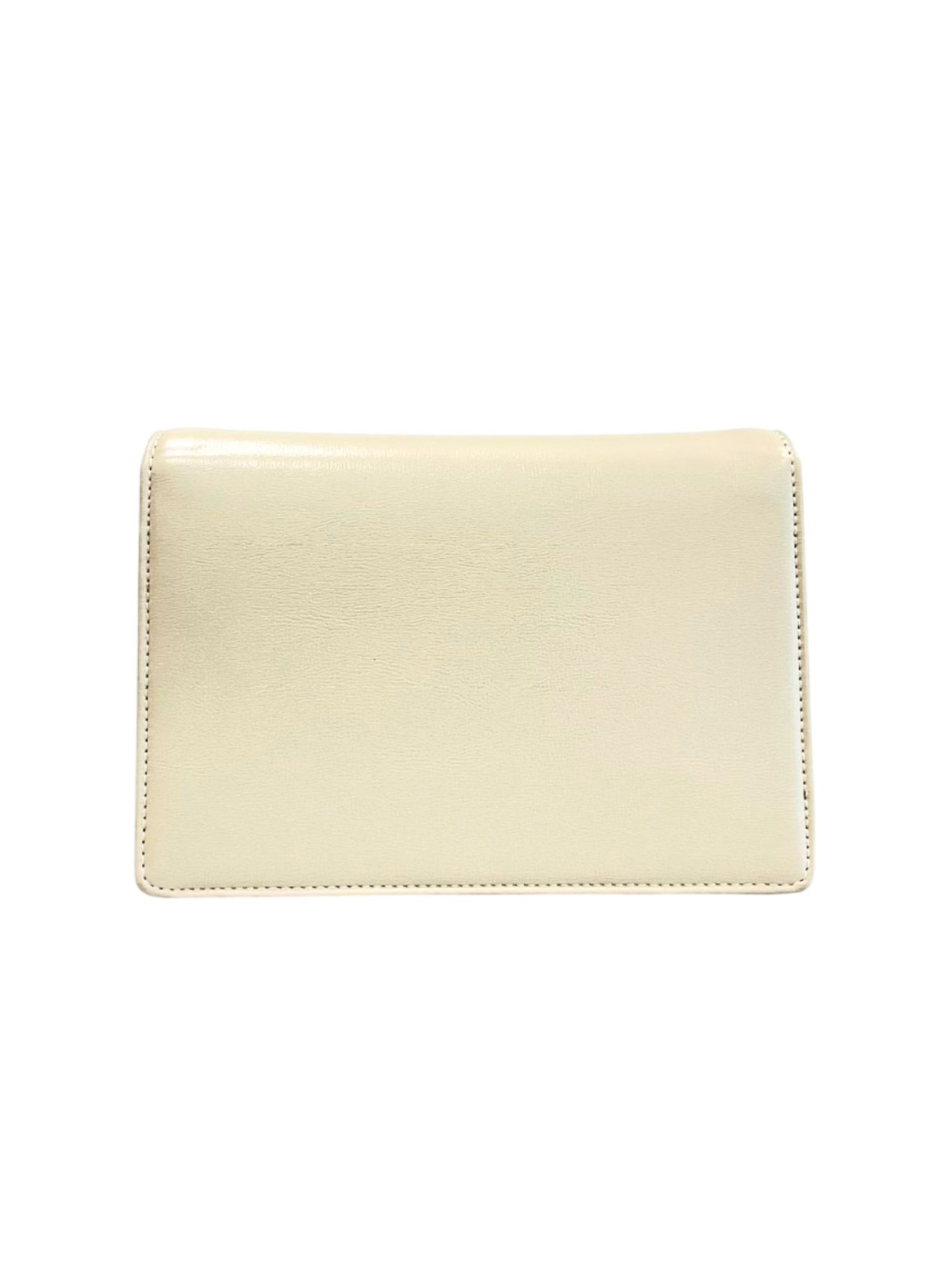 Borsa a Tracolla in Polyurethane Beige