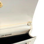 Borsa a Tracolla in Polyurethane Beige