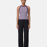 Top in 63% Viscosa 37% Poliammide Viola