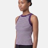Top in 63% Viscosa 37% Poliammide Viola