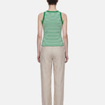 Top in 63% Viscosa 37% Poliammide Verde