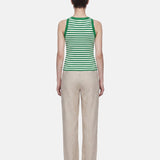 Top in 63% Viscosa 37% Poliammide Verde