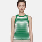 Top in 63% Viscosa 37% Poliammide Verde