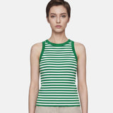 Top in 63% Viscosa 37% Poliammide Verde