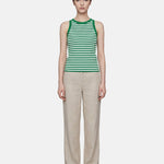 Top in 63% Viscosa 37% Poliammide Verde