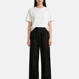 Pantaloni in Poliestere Nero