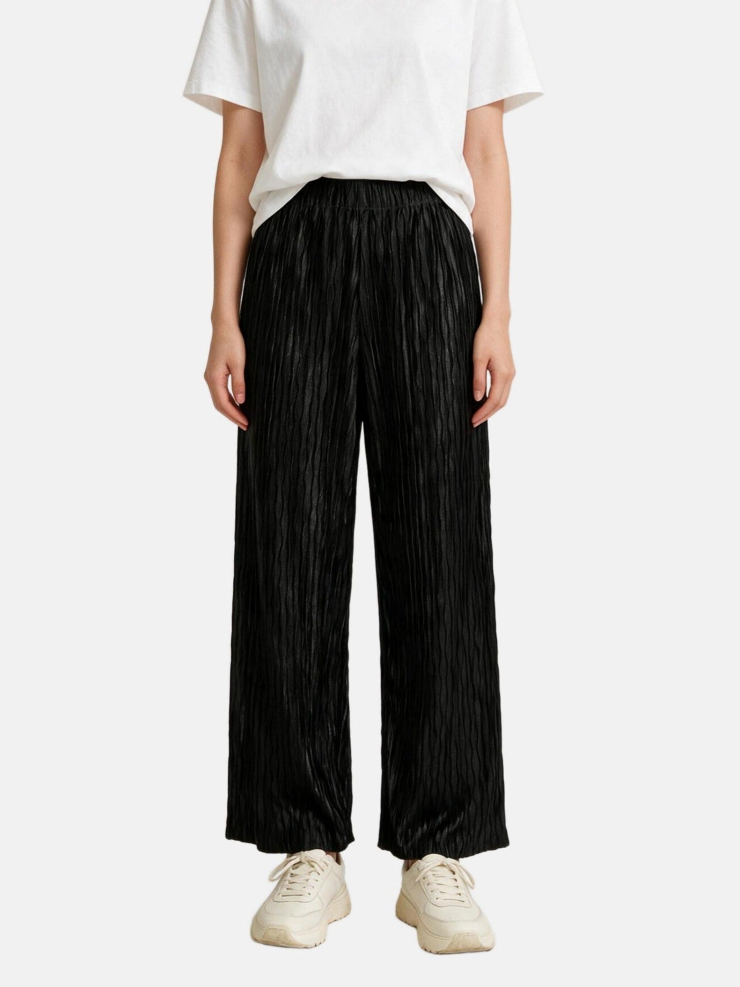 Pantaloni in Poliestere Nero